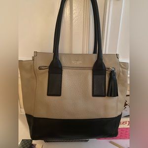 Kate Spade Tan and Black Tote